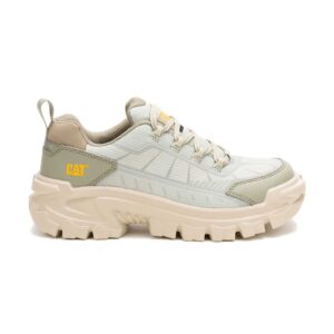 A right profile facing CAT Women's Invader Sport Lo Mesh Composite Toe Work Shoe.