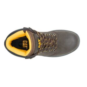 A bird's eye view of the top of a CAT Women's Striver Steel Toe 6
