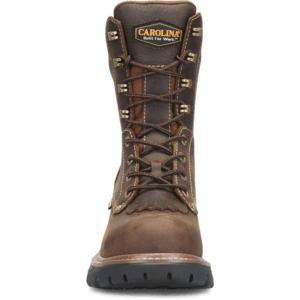 A forward-facing shot of the toe of a Carolina Cardinal Capacity Waterproof Composite Toe 8