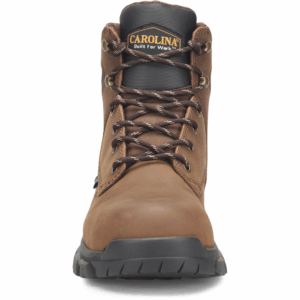 A forward-facing shot of the toe of a Carolina Gruntz Waterproof 6