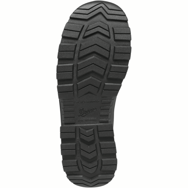 The sole of a Danner Crafter 2.0 Waterproof 6" Lace Up Work Boot.