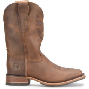 A right profile facing shot of a Double H Fairview Men's Western Boot.