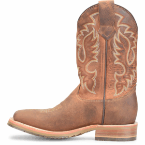 A look at the instep on a Double H Hickock 11" Men's Western Boot.