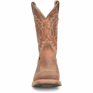A forward-facing shot of the toe of a Double H Hickock 11