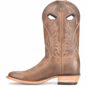 A look at the instep on a Double H Phantom Rider Corvus Pull-On Work Boot.