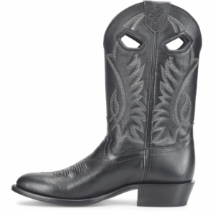 A look at the instep on a Double H Phantom Rider Corvus Pull-On Work Boot.