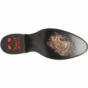 The sole of a Double H Phantom Rider Corvus Pull-On Work Boot.