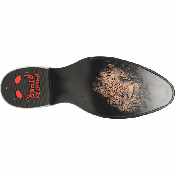 The sole of a Double H Phantom Rider Corvus Pull-On Work Boot.