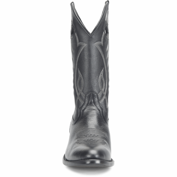 A forward-facing shot of the toe of a Double H Phantom Rider Corvus Pull-On Work Boot.
