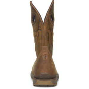 A look at the back and heel of a Double H Phantom Rider Lycan Waterproof Composite Toe Pull-On Work Boot.