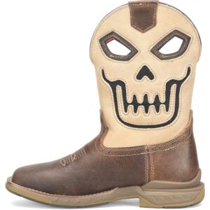 A look at the instep on a Double H Phantom Rider Syphon Pull-On Work Boot.