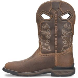 A look at the instep on a Double H Phantom Rider Wilmore Waterproof Pull-On Work Boot.