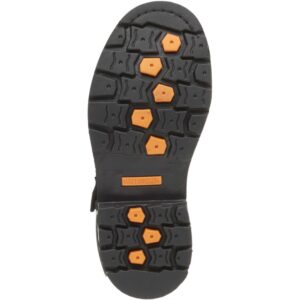 A look at the sole of a Harley Davidson Women's Becky Leather Motorcycle Lace Up Boot.