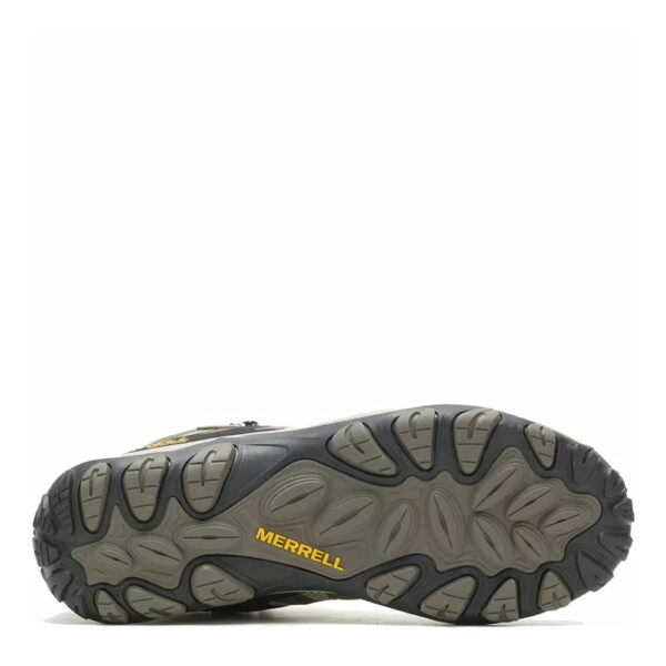 A look at the sole of a Merrell Men's