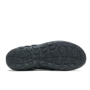 A look at the sole of a Merrell Men's Jungle Moc Leather 2 Hiking Boot.
