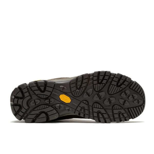 A look at the sole of a Merrell Men's Moab Adventure 3 Waterproof Chelsea Outdoor Boot.