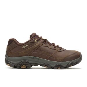 A right profile facing Merrell Men's Moab Adventure 3 Waterproof Hiking Shoe.