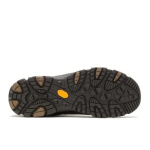 A look at the sole of a Merrell Men's Moab Adventure 3 Waterproof Hiking Shoe.