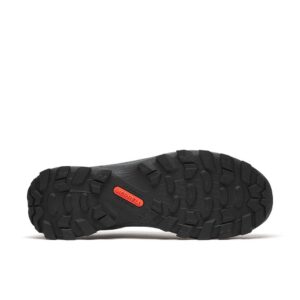 A look at the sole of a Merrell Work Men's Moab Speed 2 Waterproof Carbon Toe Work Shoe.