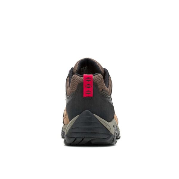 A look at the back and heel of a Merrell Work Men's Windoc Waterproof Steel Toe Work Shoe.
