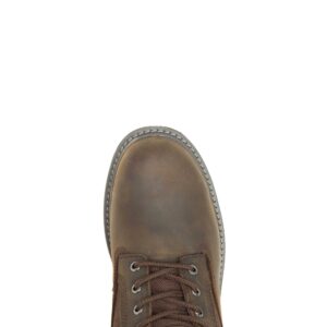 A look at the toe shape on a Wolverine Men's Floorhand Insulated 8