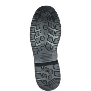 The sole of a Wolverine Men's Floorhand Work Romeo Boot.