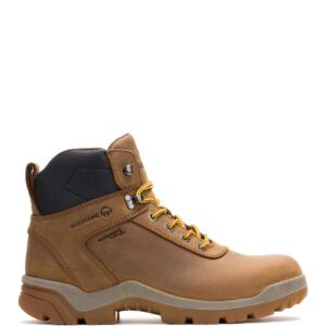 A right profile facing Wolverine Men's Vantage with HyperRest 6" Lace Up Work Boot.