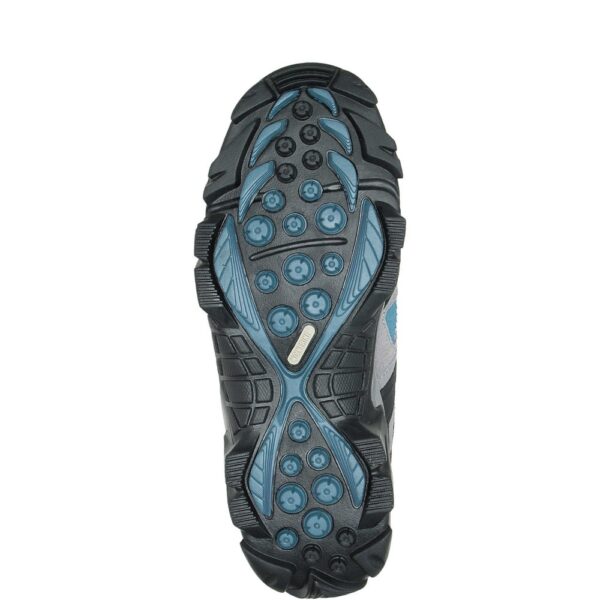 The sole of a Wolverine Women's Wilderness Hiking Boot.
