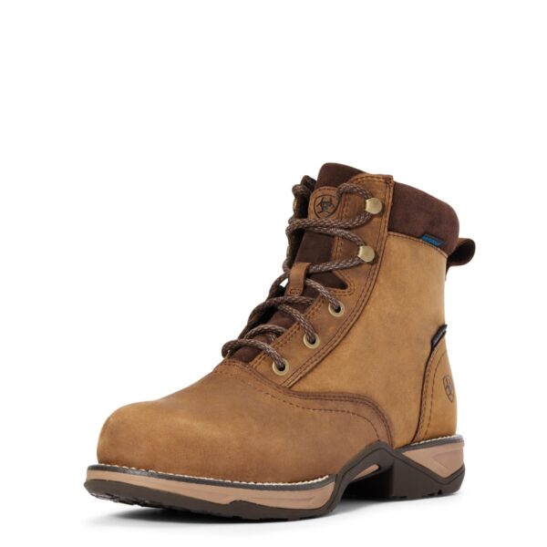 ARIAT ANTHEM WP WOMEN'S WORK COMP TOE 6" LACE UP BOOT-10034143