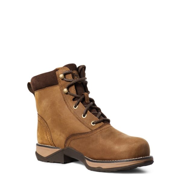 ARIAT ANTHEM WP WOMEN'S WORK COMP TOE 6" LACE UP BOOT-10034143 - Image 2