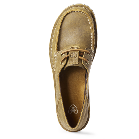 ARIAT CRUISER CASTAWAY BRN BOMBR/WHT WOMEN'S CASUAL-10031641 - Image 2