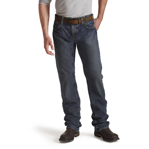 ARIAT FR M5 SLIM SHALE MEN'S WESTERN JEANS/PANTS-10015166 - Image 2