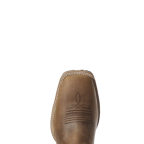 ARIAT  HYBRID VENTTEK DISTRSD TAN MEN'S WESTERN BOOT-10031454 - Image 2