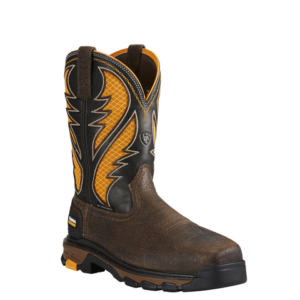 ARIAT INTREPID VENT MEN'S WORK COMP TOE PULL ON BOOT-10020072
