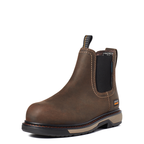 ARIAT RIVETER CHELSEA CSA WP WOMEN'S WORK COMP TOE PULL ON BOOT-10035772