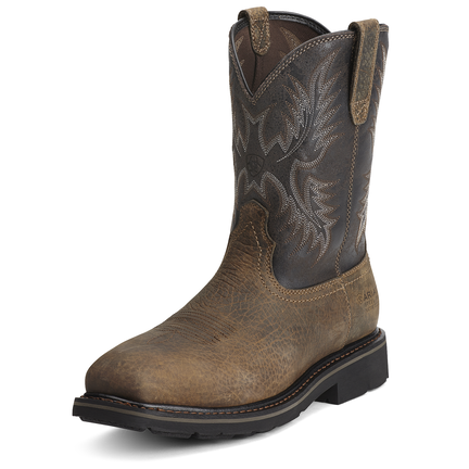 ARIAT SIERRA MEN'S WORK STEEL TOE PULL ON BOOT-10012948