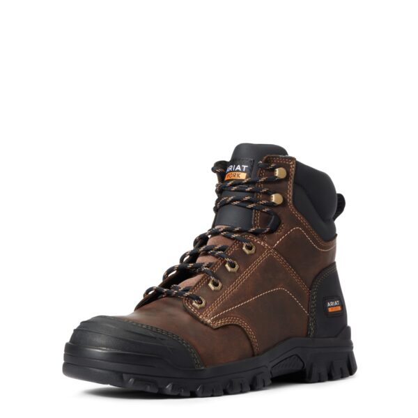 ARIAT TREADFAST MEN'S WORK SOFT TOE 6" LACE UP BOOT-10034672
