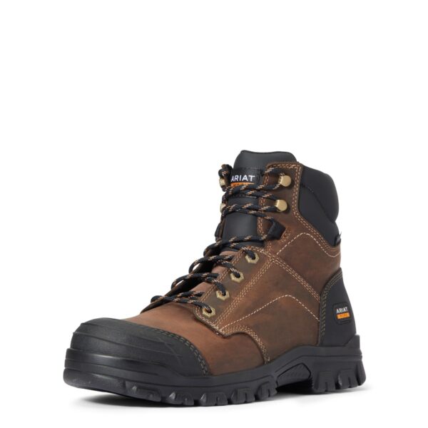 ARIAT TREADFAST MEN'S WORK STEEL TOE 6" LACE UP BOOT-10034671