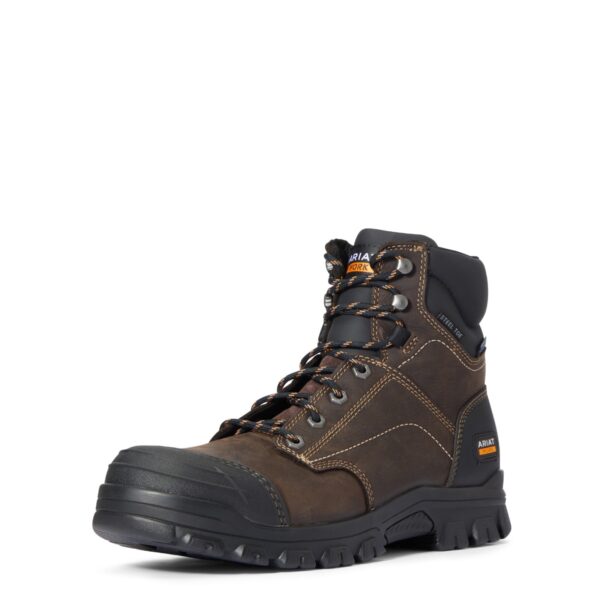 ARIAT TREADFAST WP MEN'S WORK STEEL TOE 6" LACE UP BOOT-10034673