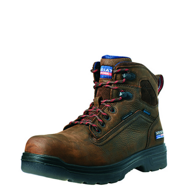 ARIAT TURBO USA WP MEN'S WORK CT 6" LACE UP BOOT-10036739