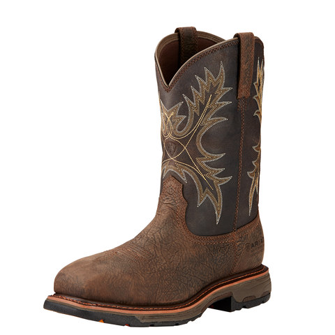 ARIAT WORKHOG H2O  MEN'S WORK COMP TOE PULL ON BOOT-10017420