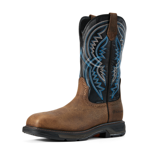 ARIAT WORKHOG XT COIL MEN'S WORK COMP TOE PULL ON BOOT-10029514