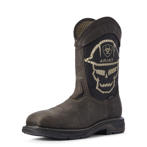 ARIAT WORKHOG XT VENT MEN'S WORK COMP TOE PULL ON BOOT-10031507