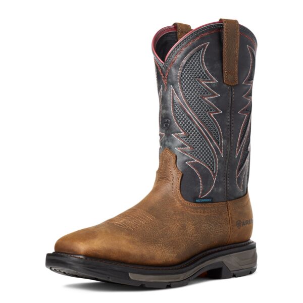 ARIAT WORKHOG XT VENTTEK WP MEN'S WORK SOF PULL ON BOOT-10035984