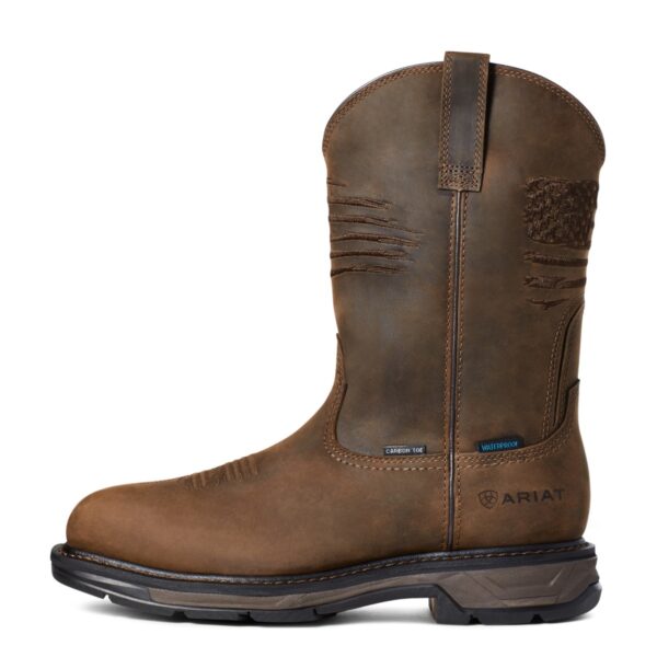 ARIAT WORKHOG XT WP MEN'S WORK COMP TOE PULL ON BOOT-10036002 - Image 2