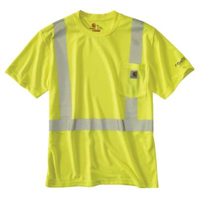 CARHARTT HV FORCE T SHIRT MEN'S WORKWEAR SHIRT-100495-323