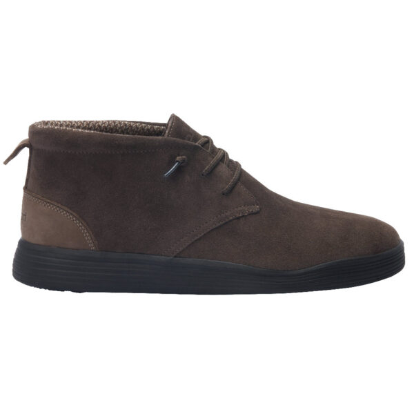 HEY DUDE JO SUEDE JAVA MEN'S CASUAL SHOE-112371813