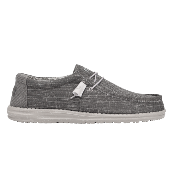 HEY DUDE WALLY ASH CROSSHATCH MEN'S CASUAL SHOE-110063270