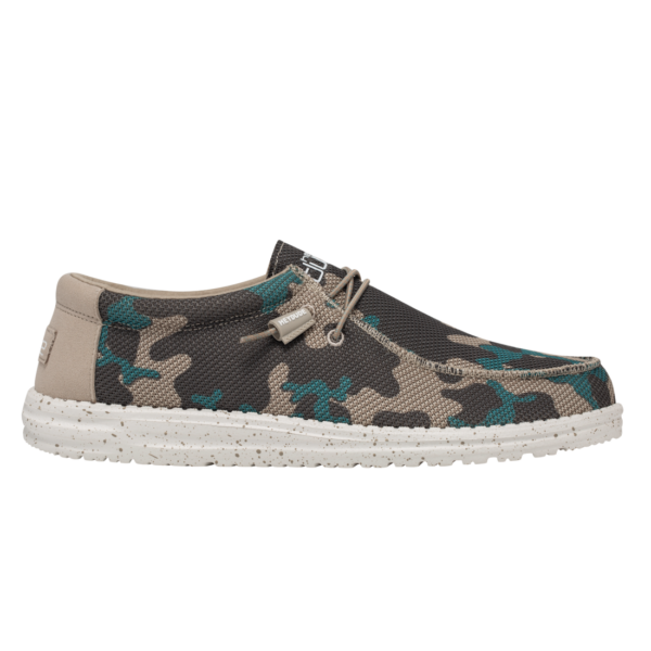 HEY DUDE WALLY SOX SAFARI CAMO MEN'S CASUAL SHOE-110357033