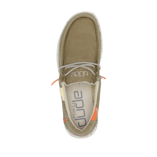 HEY DUDE WALLY WASHED KALAMATA MEN'S CASUAL SHOE-111528330 - Image 2